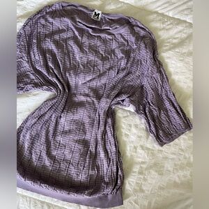 Missoni knitted Purple sweater